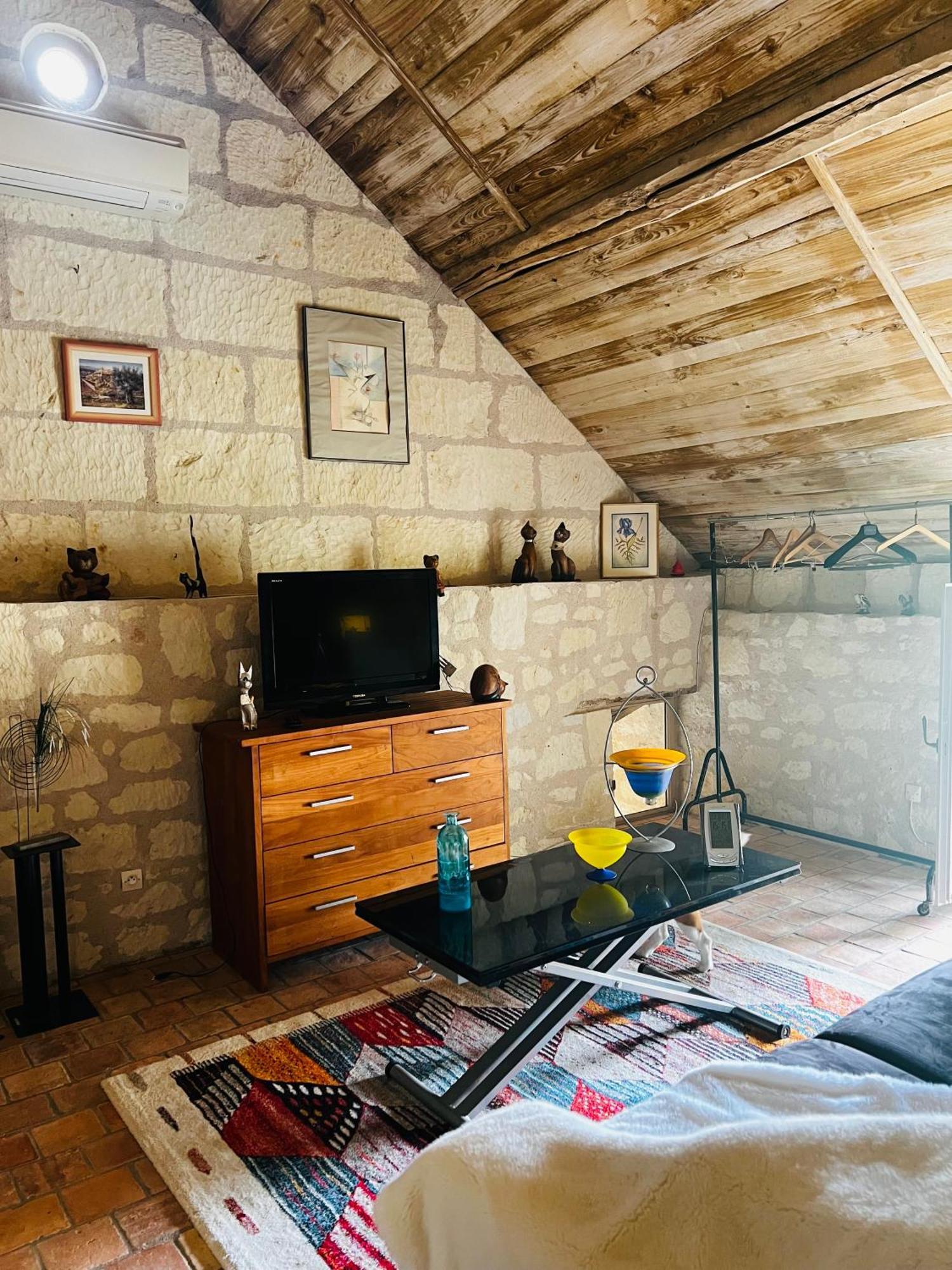 Chateau De La Thibaudiere - Chambre Du Tonneau Allonnes  Екстериор снимка