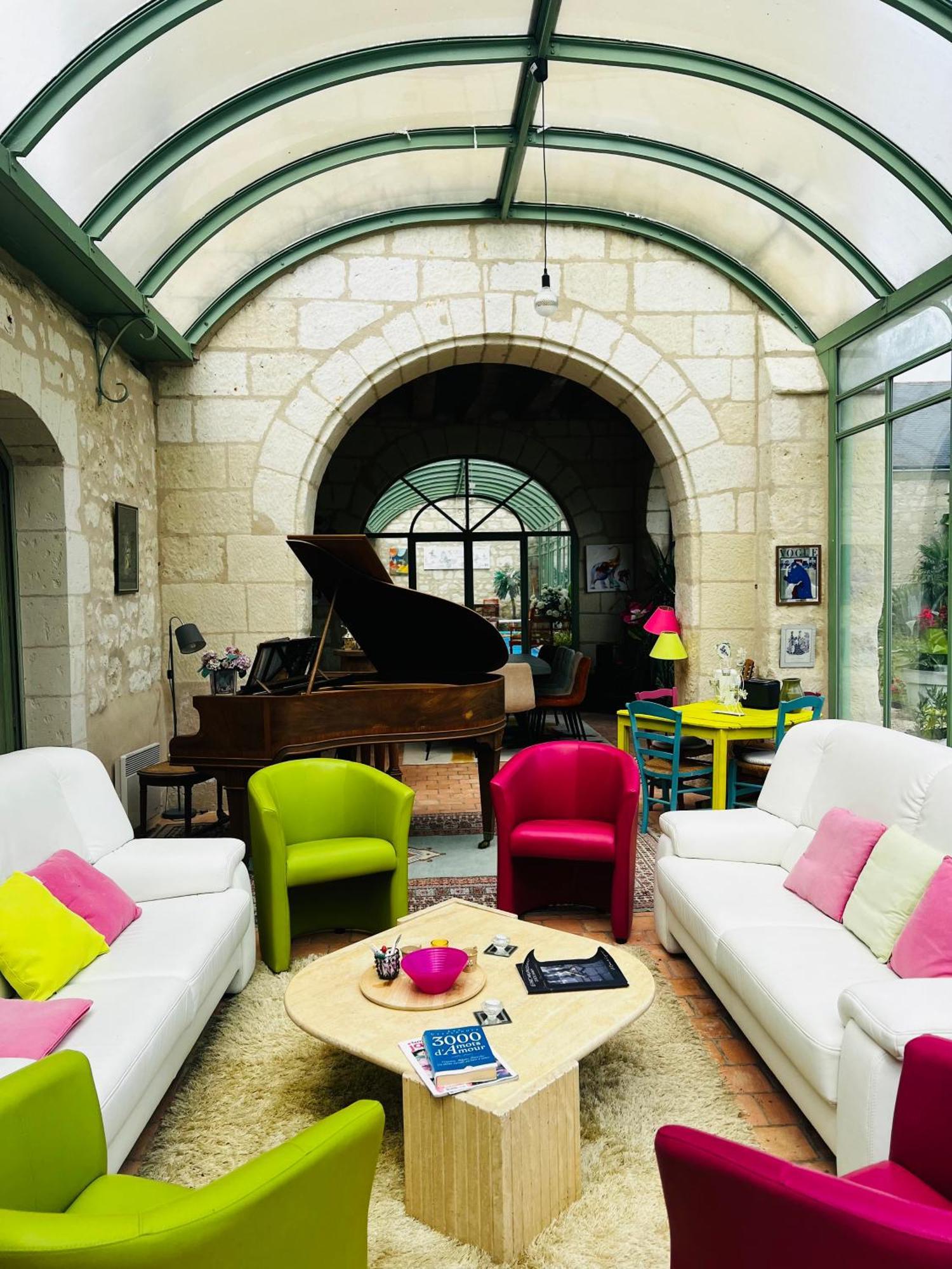 Chateau De La Thibaudiere - Chambre Du Tonneau Allonnes  Екстериор снимка