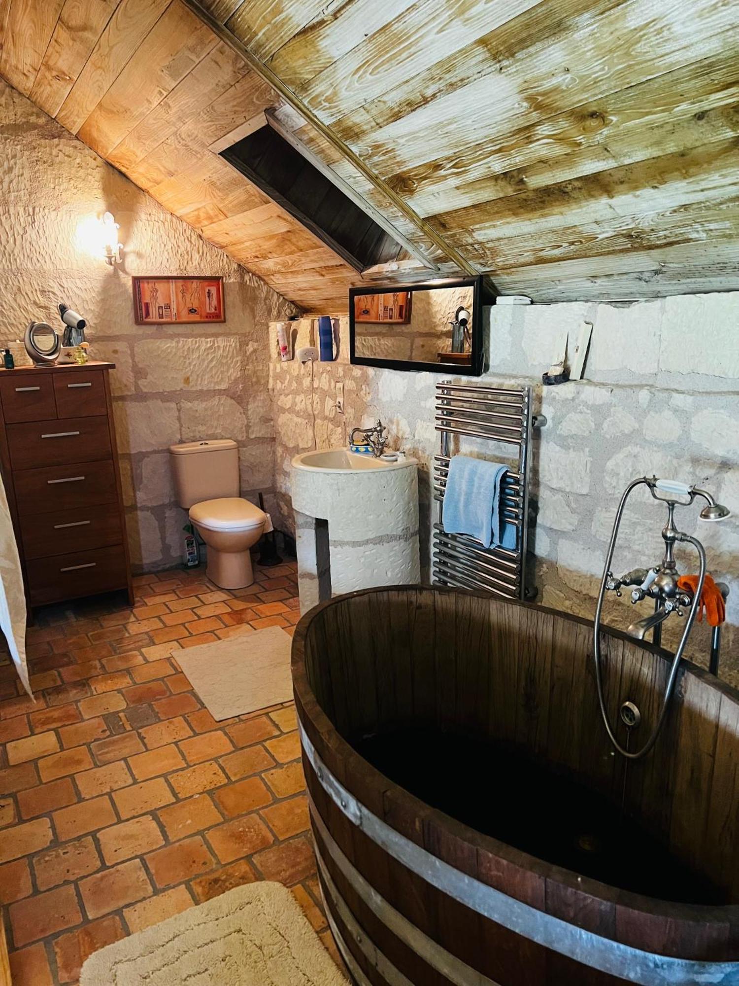 Chateau De La Thibaudiere - Chambre Du Tonneau Allonnes  Екстериор снимка